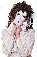 Editorial Concept Girl as Doll