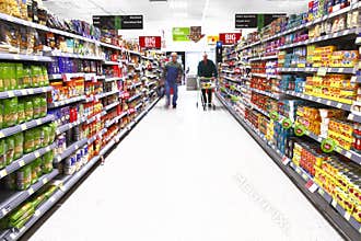 Supermarket shopping