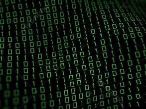 Binary data background