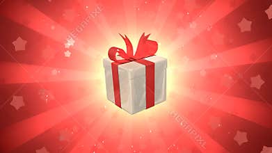 Game winner prize animation