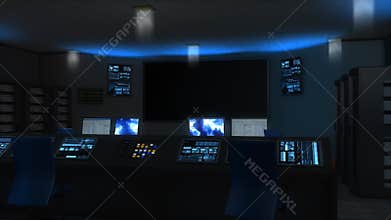 Command center with All System Ready animation.