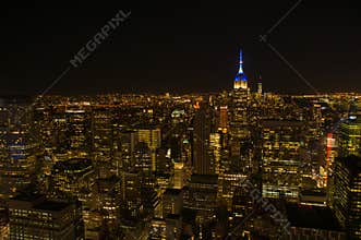 Panoramic view of Manhattan