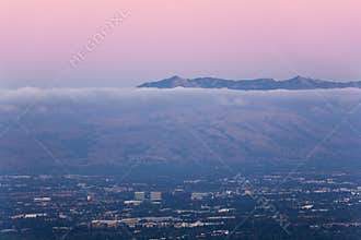 Silicon Valley at Dusk