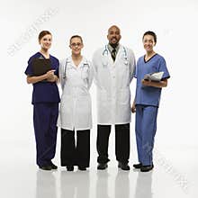 Healthcare workers portrait