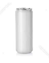 White Metal Aluminum Beverage Drink Can 500ml