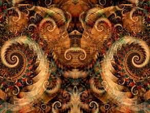 Symmetrical Fantasy Texture