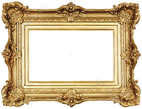 Photo frame isolated