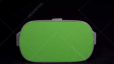 Virtual Reality VR Glasses Goggles Device Green Screen