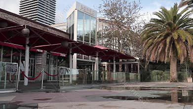 Closed bars and restaurants in Barcelona