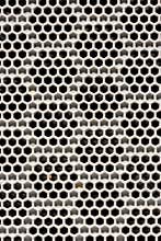 Plastic background with hexagonal patterns