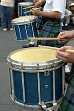 Drums at St Patrick's parade