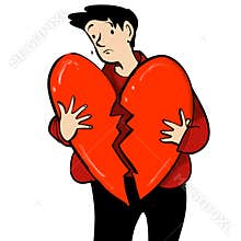 Broken hearted