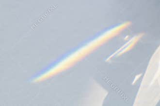 Gray defocused metallic background with light leak