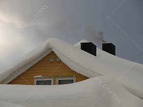 Snowy roof