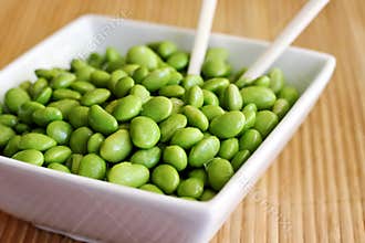 Soy Beans in Bowl