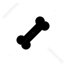 Bone icon vector png