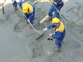Concrete mix leveling