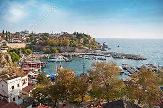 Antalya harbor