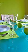 Trendy dining table