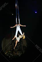 Circus artists