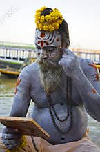 Ash Covered Sadhu 2