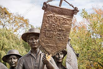 Tennessee Woman Suffrage Monument Votes for Women