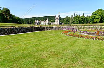 Balmoral Castle - Scottish residence of the Royal Family