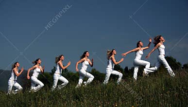 Running motions