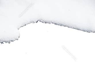 Snow border