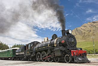 Vintage steam engine