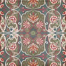 Antique Vintage paisley indian background