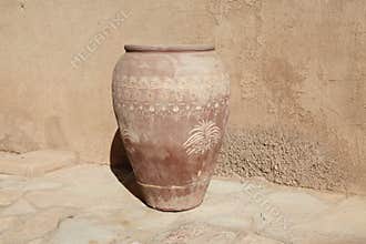 Stone Jars at Jabreen Castle