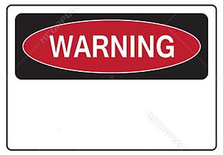 Warning sign