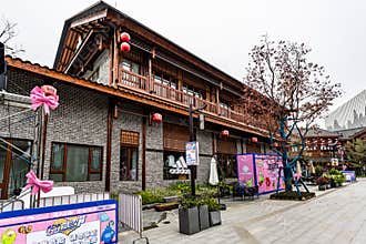 Landscape of Sunac International Tourism Resort, Guilin, Guangxi