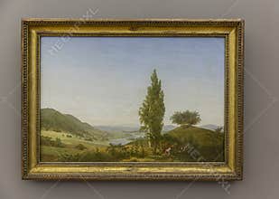 Landscape painting by Caspar David Friedrich