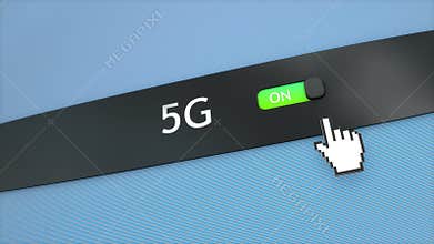 Application setting 5G connectivity