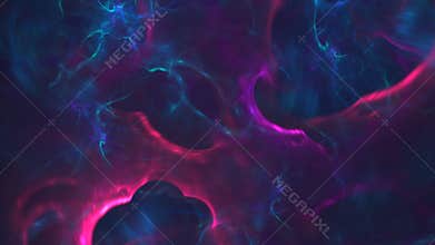Abstract multi-colored fractal background