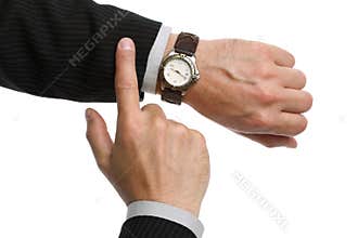 Checking the time