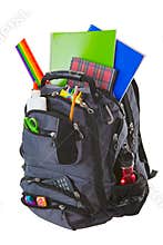Backpack With School Supplies