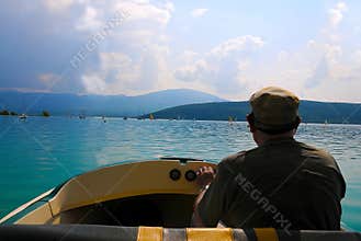 Trip at boat at Lac du Ste. Croix