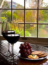 Wine tasting room