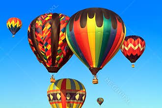 Hot air balloons
