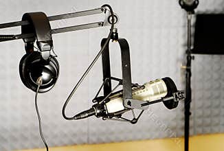 Radio DJ equipment