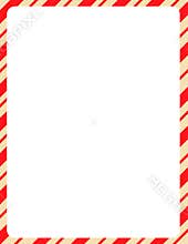 Christmas Border / candy cane