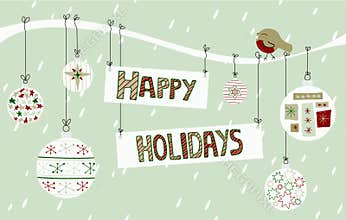 Happy Holidays Background