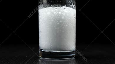 The chemical reaction of vinegar and baking soda produces carbon dioxide gas