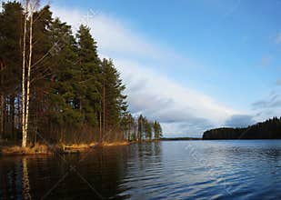 Lake in Finland