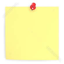 Sticky blank note
