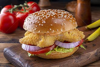 Crispy Fish Sandwich