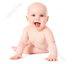 Happy little baby